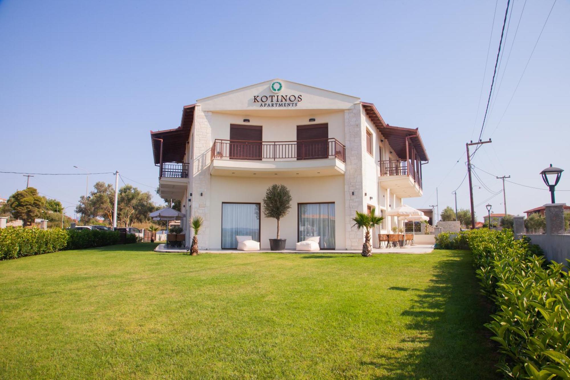 Kotinos Apartments Афитос Экстерьер фото